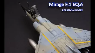 Dassault MIRAGE F.1 EQ6 IRIAF 1:72 SPECIALHOBBY Full Video Build