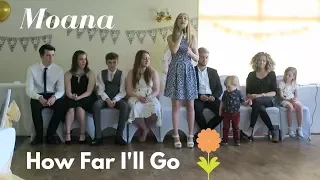 Moana - How Far I'll Go (Live Cover)