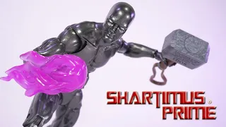 Marvel Legends Silver Surfer The Fallen One Walgreens Exclusive Hasbro Comic Action Figure Review