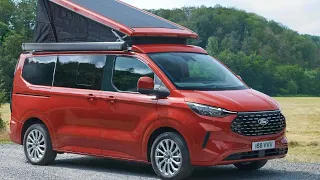 AWD and Independent Rear Suspension Introduced With Solar Roof, New Ford Transit Custom Nugget 2024