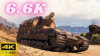 Conqueror Gun Carriage 6.6K Damage Arty WORLD OF TANKS BEST BATTLE