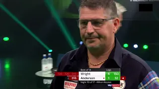 PDC Premier League of Darts 2020 | Week 10 | Wright (2) - Anderson (9)