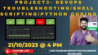 FREE PROJECT 3 - DevOps Real time Troubleshooting || Shell and Python Scripting