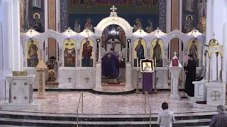 Presanctified Liturgy on Holy Wednesday - May 1, 2024