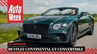 Bentley Continental GT Convertible W12 - AutoWeek Review - English subtitles