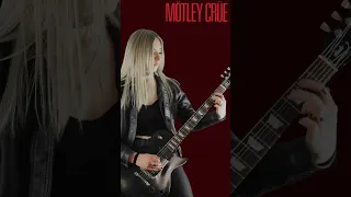 TOO YOUNG TO FALL IN LOVE - MÖTLEY CRÜE | Guitar Cover by Anna Cara #shorts