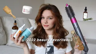 MY FAVORITE BEAUTY PRODUCTS FROM 2022 | hair, skin, makeup, & lashes✨
