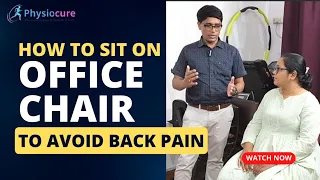 How To Sit On Office Chair To Avoid Back Pain