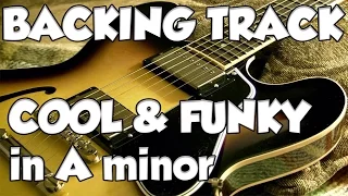 Bluesy Funky Groove Guitar Backing Track Jam in am