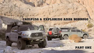 Exploring Anza Borrego [Part One] | Diablo Drop Off | Overlanding