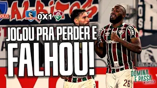 COLO-COLO 0 X 1 FLUMINENSE | LIBERTADORES 2024 | DOMINA E PASSA