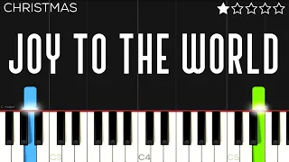 Christmas - Joy To The World | EASY Piano Tutorial