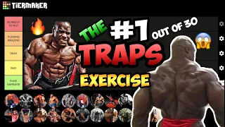 WHAT IS THE BEST TRAP EXERCISE EVER !! - RANKING ALL 30 FROM BEST TO WORST - 🏆🥇🥉TOP TIER TUESDAY 🥇🥉🏆