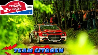 Citroen Dominance: AEC-DG Sport Competition at WRC Rally Croatia