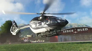 [MSFS] Airbus H145 landing at LJBL