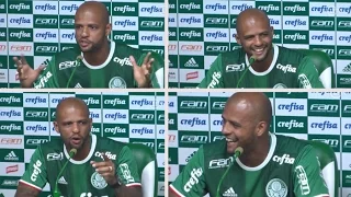 Épico! Veja as melhores declarações da apresentação de Felipe Melo no Palmeiras