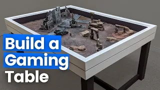 DIY Warhammer Terrain Table | Great for beginner builders (Pocket Holes)