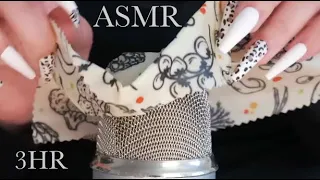 ASMR BEESWAX WRAP TRIGGERS COMPILATION 3 HRS 🐝 Tapping, Scratching & Crinkles 🐝 No Talking