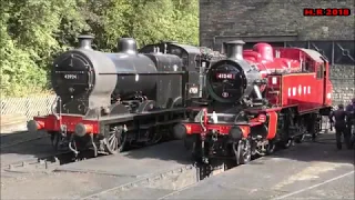 A Day With Mickey Mouse Keighley & Worth Valley Railway 800TH VIDEO!!!!! 11/07/2018
