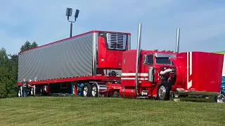 Peterbilt 389 with a 54ft stainless steel spread axle Reefer nickname(CAN’T AFFORD IT) 👀🥱🤫