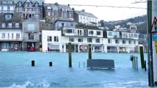 Flooding Looe 3rd February 2014