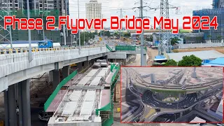 New Morodok Techo Flyover Phase 2 Circular Design Bridge Update 24 May 2024