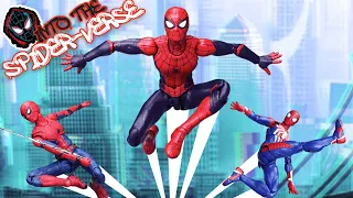 SPIDER MAN Chase Bank Robbers Money Heist in the Spider-verse | Figure Stopmotion
