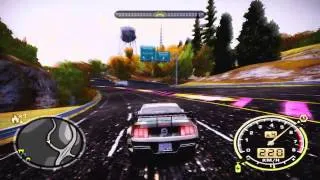 Need For Speed Most Wanted - Drift with Mustang GT