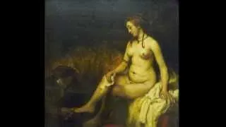 Rembrandt, Bathsheba at her Bath