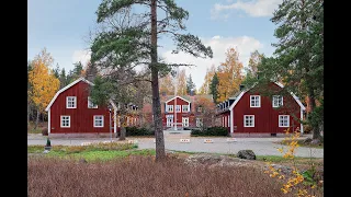 LITTLE VILLAGE IN THE SWEDISH COUNTRYSIDE