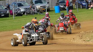 Yamaha Banshee, GoPro raw,  fastest quad on track, flat track racing. Electric City Motorcycle Club.