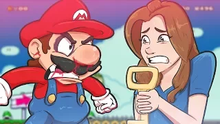 CADÊ A CHAVE NILCE?! - SUPER MARIO MAKER