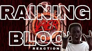 RAPPER REACTS TO SLAYER FOR THE FIRST TIME | Raining Blood | Heavy Metal | Reaction. #illreacts