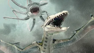 Sharktopus vs Pteracuda (2014) Carnage Count