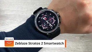 Zeblaze Stratos 2 Smartwatch Unboxing - Shop on Banggood