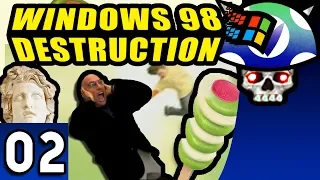 [Vinesauce] Joel - Windows 98 Destruction ( Part 2 )