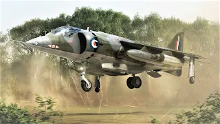 30 Mins of Harrier VTOL Jet Close Air Support (War Thunder)