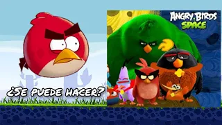 ¿Puede existir una pelicula de angry birds space?/ Angry Red