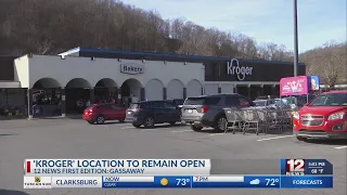 Kroger location to remain open