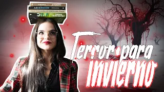 TOP 5: novelas de TERROR ideales para leer en INVIERNO 📚❄️ | moonlight books