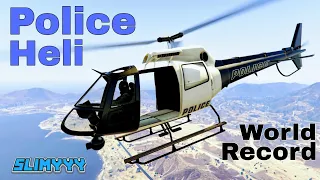 What the Heli?! GTAV Gfred Police Heli World Record 🏁 10:35.817