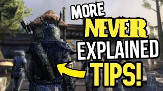 13 More things ESO doesn't tell you! The Elder Scrolls Online Beginner Guide