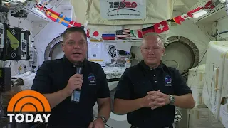 US Astronauts Talk About Life Aboard The International Space Station | TODAY