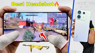 Redmi Note 13 Pro Gaming free fire solo vs squad gameplay with 2 finger claw handcam