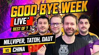 NILI, VIPER, TATOH, DAUT vs CHINA Bo7 | Good Bye Week