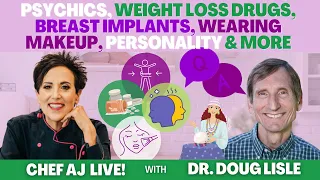 Dr. Doug Lisle on Psychics, Weight Loss Drugs, Breast Implant, Wearing Makeup, Personality & More!