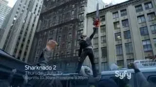 Sharknado 2: The Second One | Sharks in the City | SYFY Australia | SYFY Australia