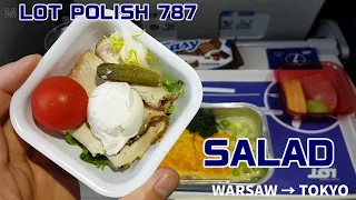 LOT POLISH AIRLINES WARSAW→TOKYO B787-9 🇵🇱