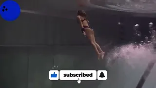 Maia biginelli 10 m diving beautiful women jump beautiful