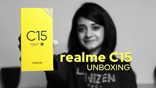 realme C15 unboxing + First Impression